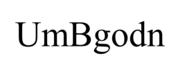 UMBGODN trademark