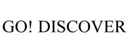 GO! DISCOVER trademark