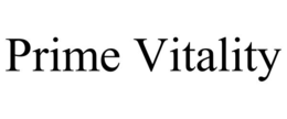 PRIME VITALITY trademark