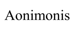 AONIMONIS trademark