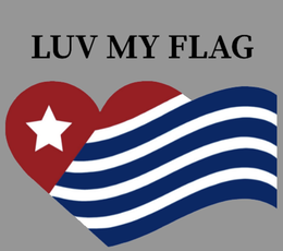 LUV MY FLAG trademark