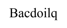 BACDOILQ trademark
