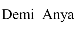 DEMI  ANYA trademark