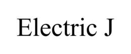 ELECTRIC J trademark