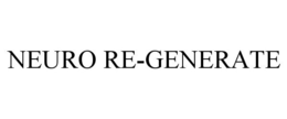 NEURO RE-GENERATE trademark