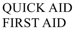QUICK AID FIRST AID trademark