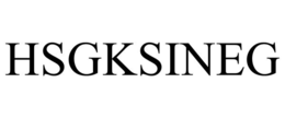 HSGKSINEG trademark
