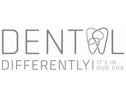 DENTAL DIFFERENTLY IT'S IN OUR DNA trademark
