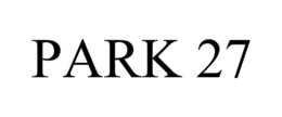 PARK 27 trademark