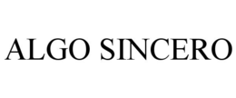 ALGO SINCERO trademark