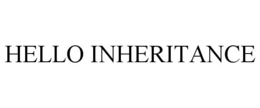 HELLO INHERITANCE trademark