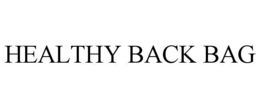 HEALTHY BACK BAG trademark
