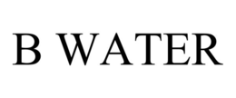 B WATER trademark