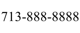 713-888-8888 trademark