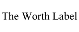 THE WORTH LABEL trademark