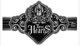 THREE HEARTS BY TINTA NEGRA trademark