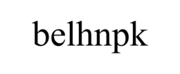 BELHNPK trademark