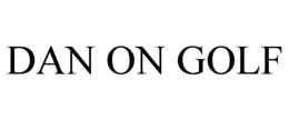 DAN ON GOLF trademark