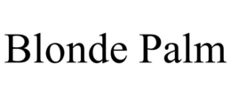 BLONDE PALM trademark