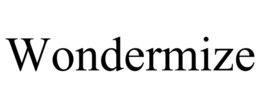 WONDERMIZE trademark
