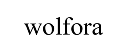 WOLFORA trademark