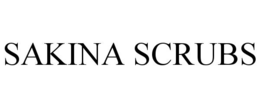 SAKINA SCRUBS trademark