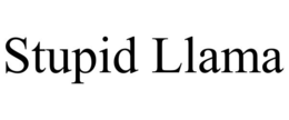STUPID LLAMA trademark