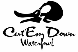CUT'EM DOWN WATERFOWL trademark