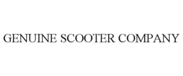 GENUINE SCOOTER COMPANY trademark