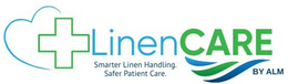 LINENCARE SMARTER LINEN HANDLING. SAFER PATIENT CARE. BY ALM trademark