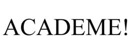 ACADEME! trademark