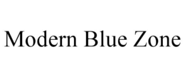 MODERN BLUE ZONE trademark