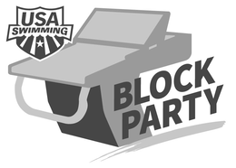 USA SWIMMING BLOCK PARTY trademark