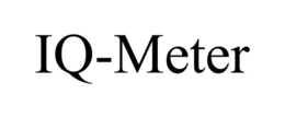 IQ-METER trademark
