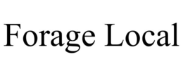 FORAGE LOCAL trademark