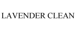 LAVENDER CLEAN trademark