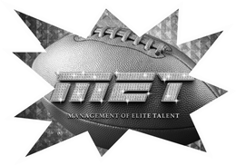 MET MANAGEMENT OF ELITE TALENT trademark