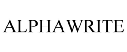 ALPHAWRITE trademark