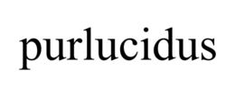 PURLUCIDUS trademark