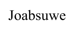 JOABSUWE trademark