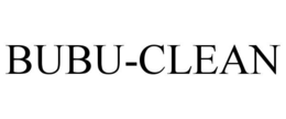 BUBU-CLEAN trademark