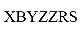 XBYZZRS trademark