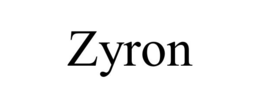 ZYRON trademark