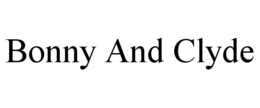 BONNY AND CLYDE trademark