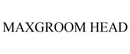 MAXGROOM HEAD trademark