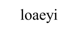 LOAEYI trademark