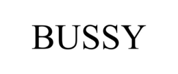 BUSSY trademark