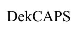 DEKCAPS trademark