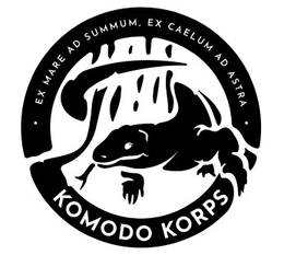 ◦  EX MARE AD SUMMUM, EX CAELUM AD ASTRA  ◦  KOMODO KORPS trademark