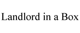 LANDLORD IN A BOX trademark